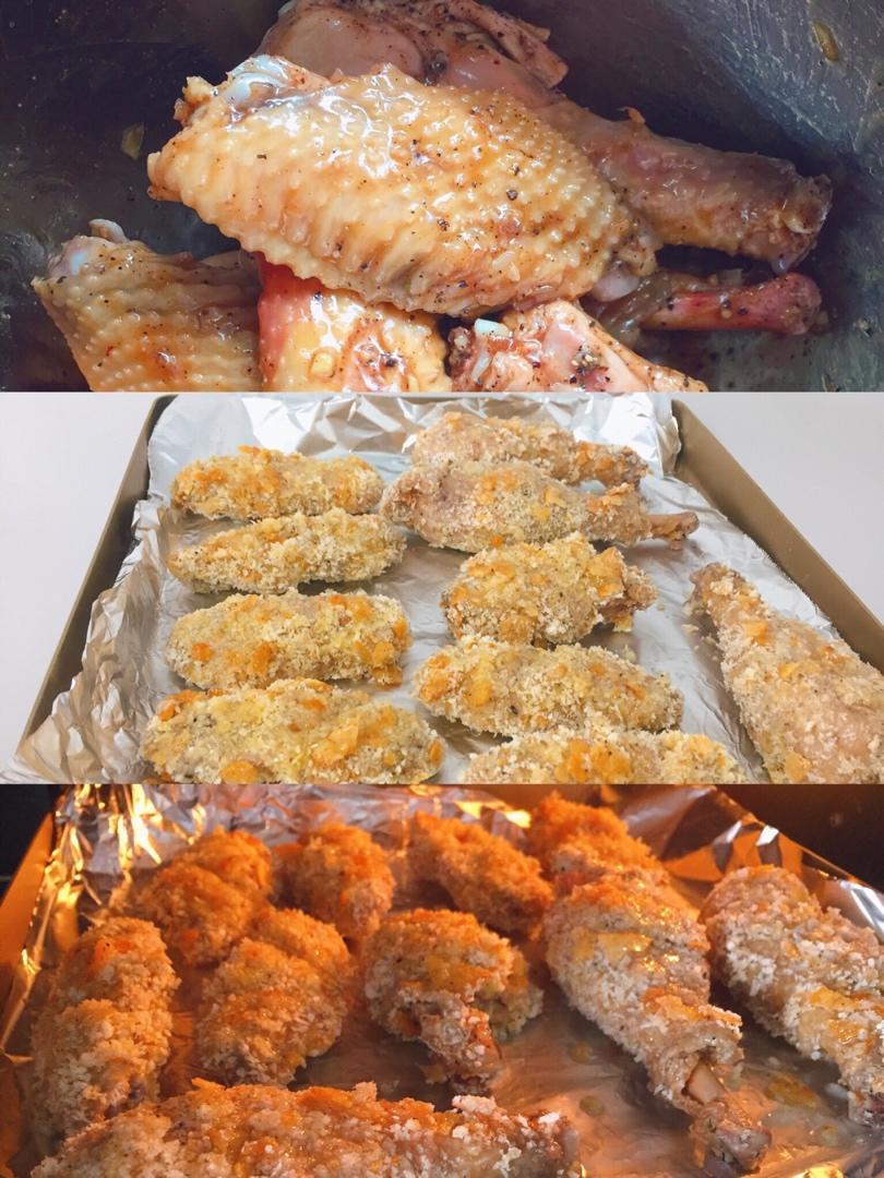 脆皮烤鸡腿