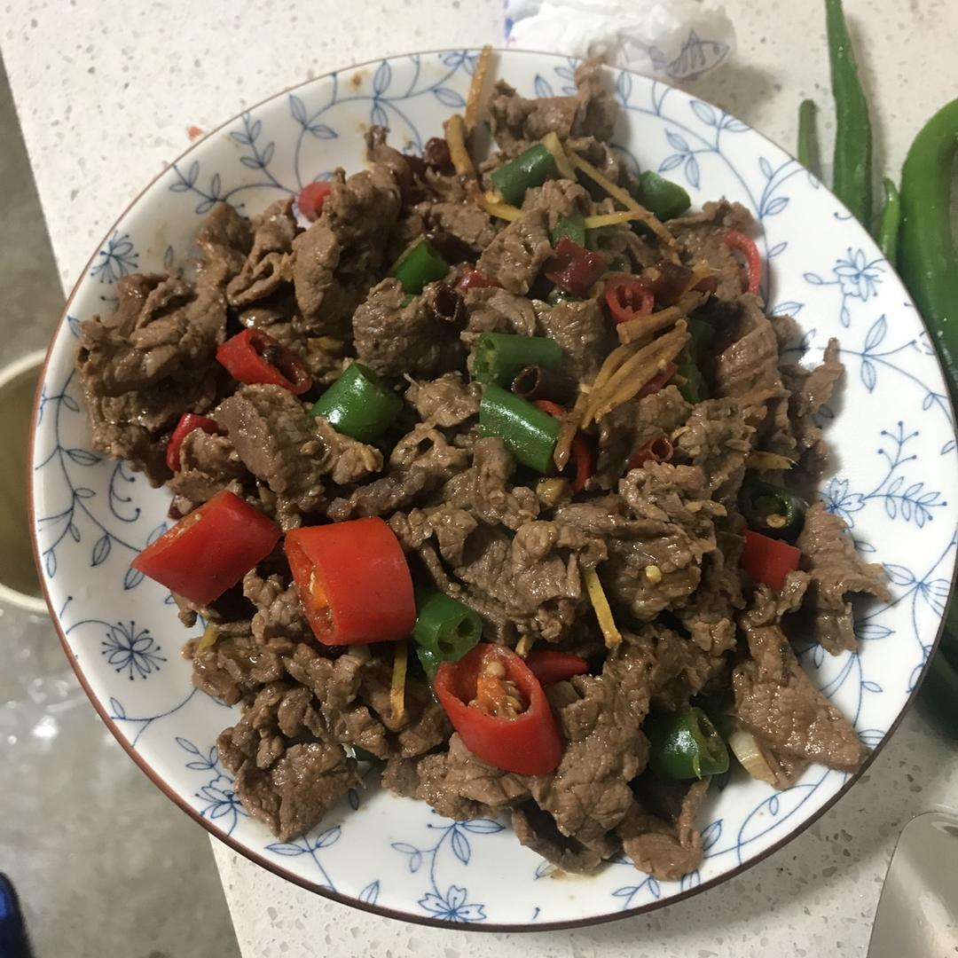 小炒牛肉