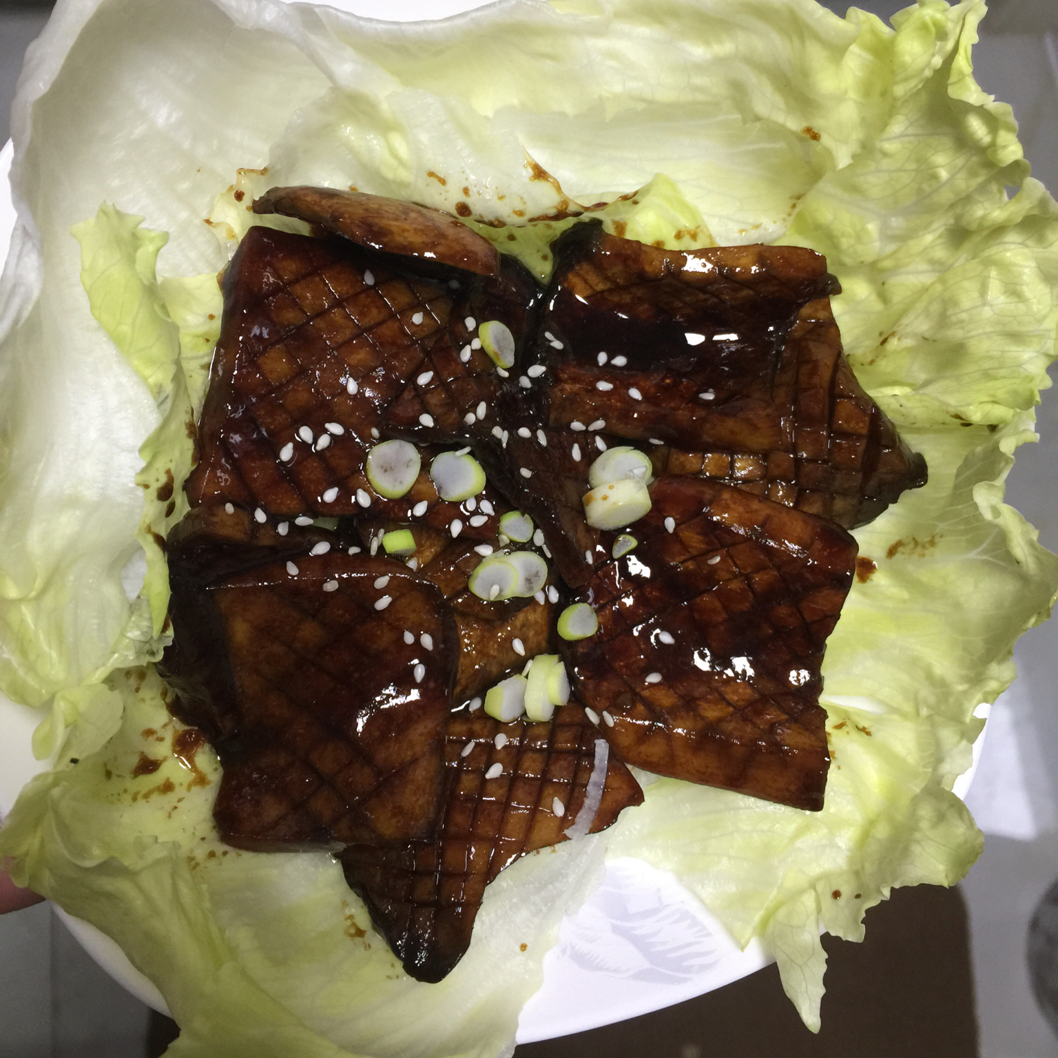 酱汁杏鲍菇