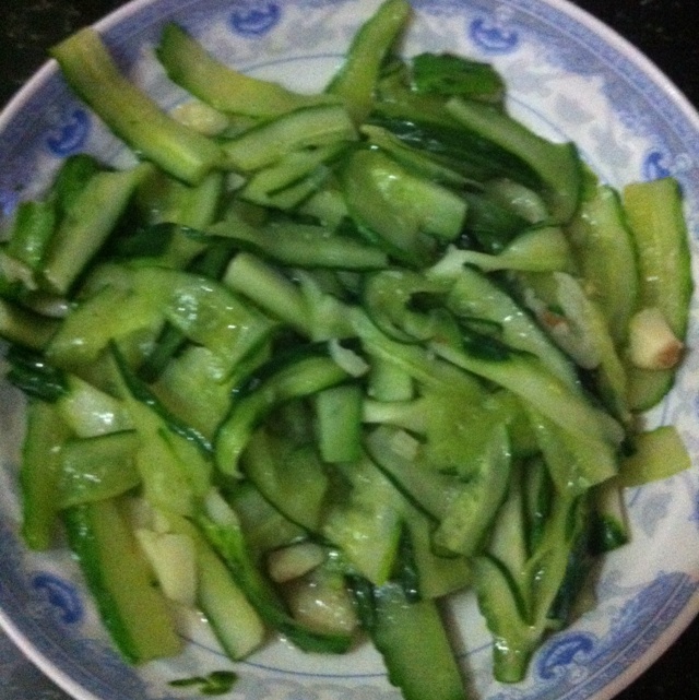 清炒黄瓜