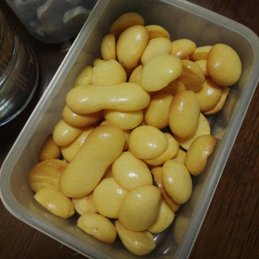 宝宝奶香蛋黄小溶豆