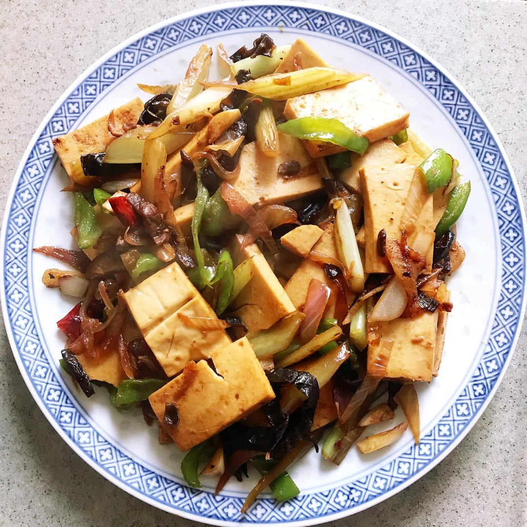 干锅千页豆腐