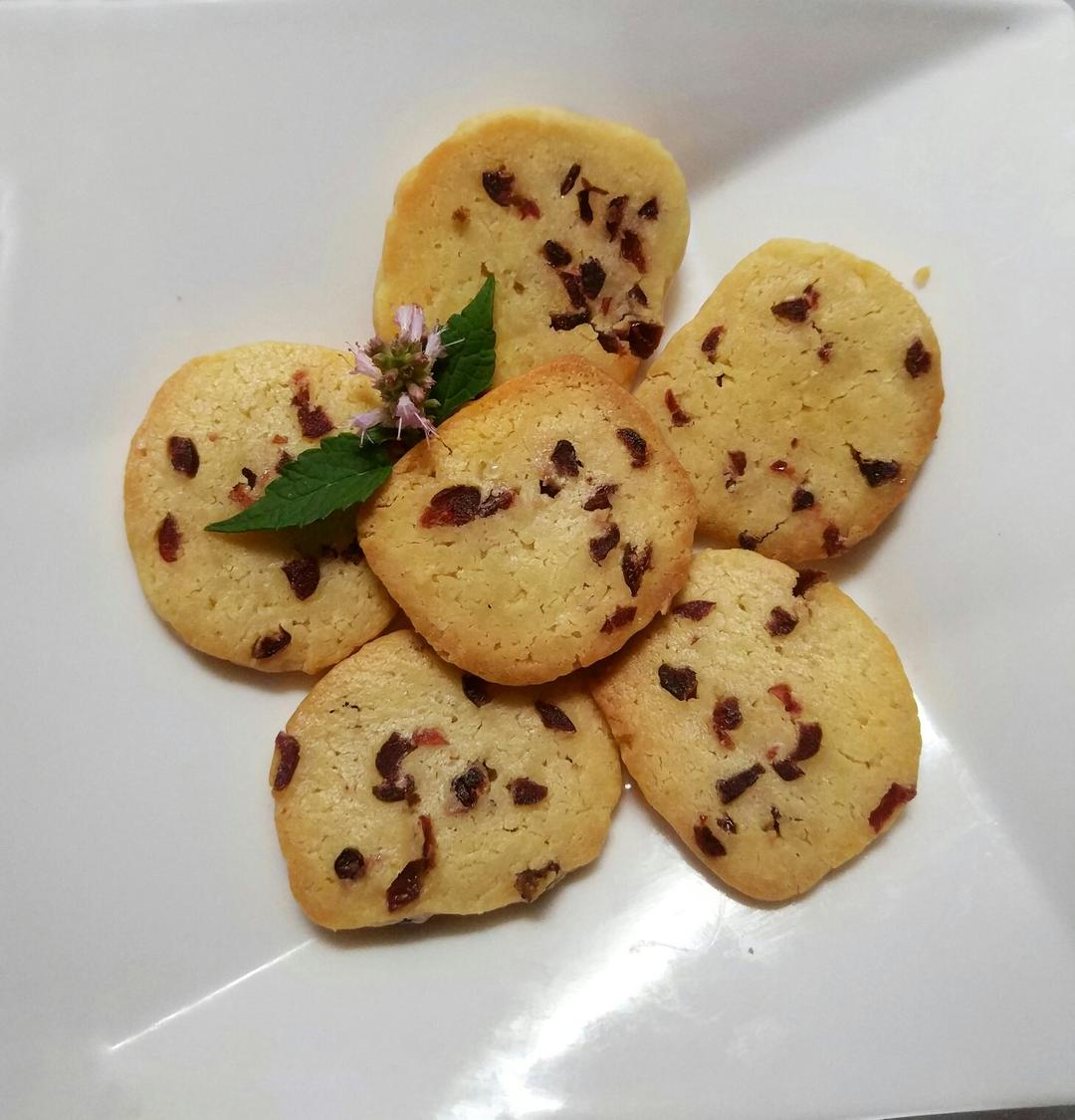 simonamuyang做的蔓越莓饼干
