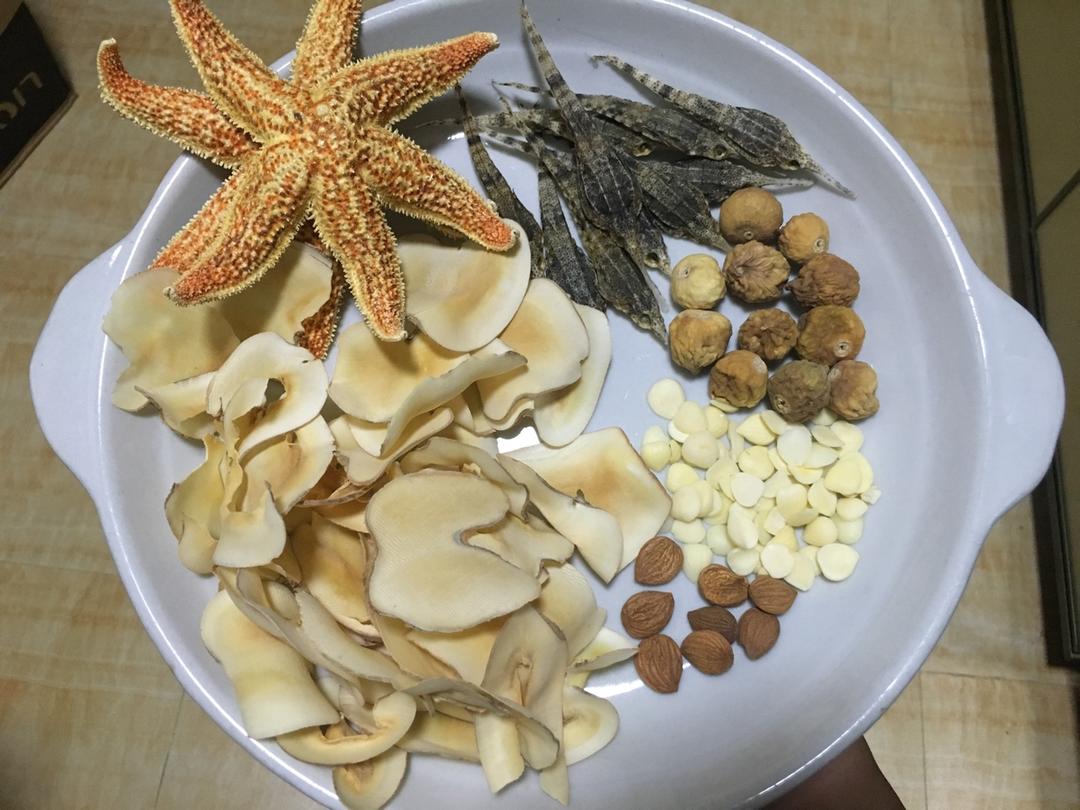 三海汤(海星、海底椰、海雀)