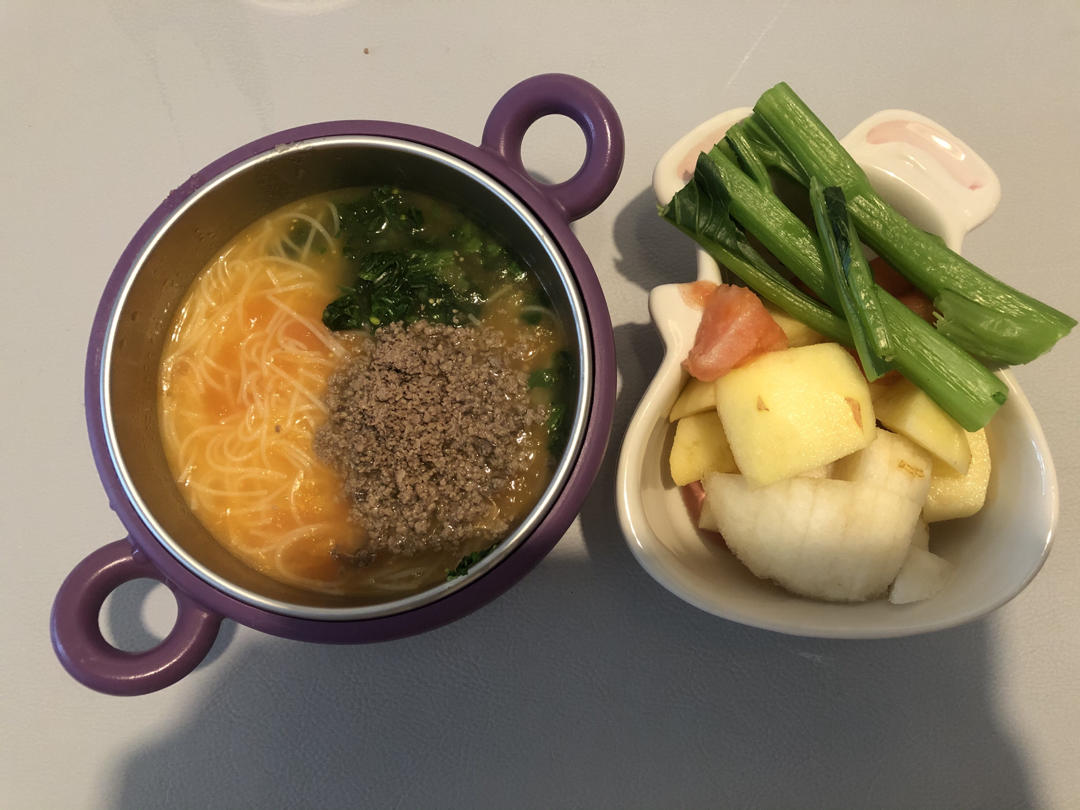 皮皮的辅食记录