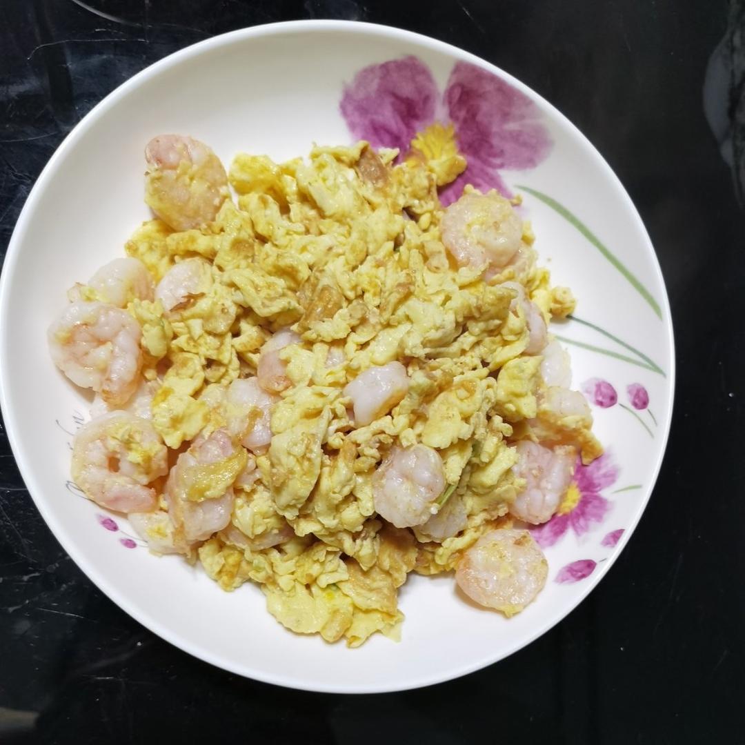虾仁滑炒鸡蛋