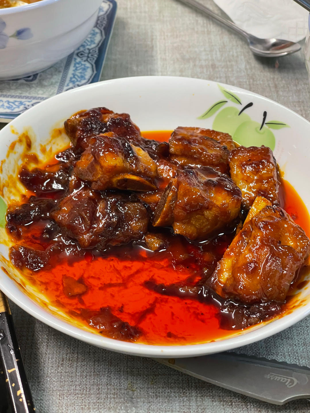 韩式辣酱烧排骨