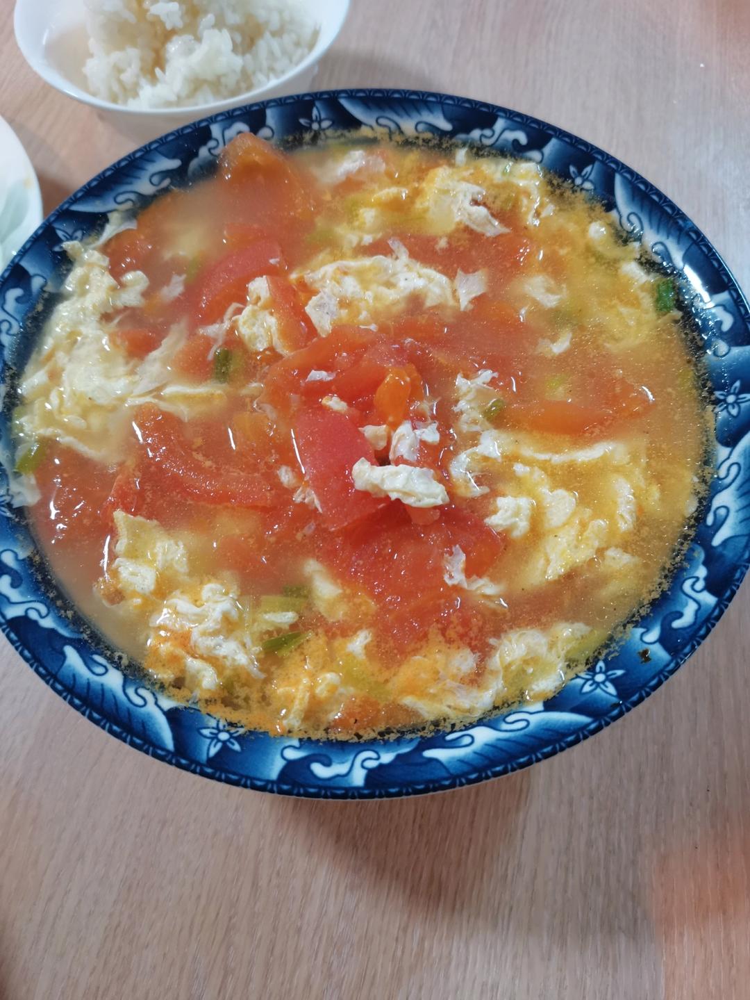 西红柿鸡蛋汤