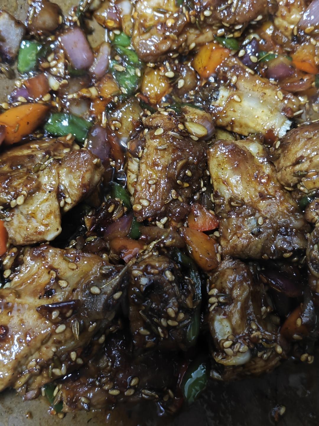 椒盐排骨（非油炸！满屋飘香）