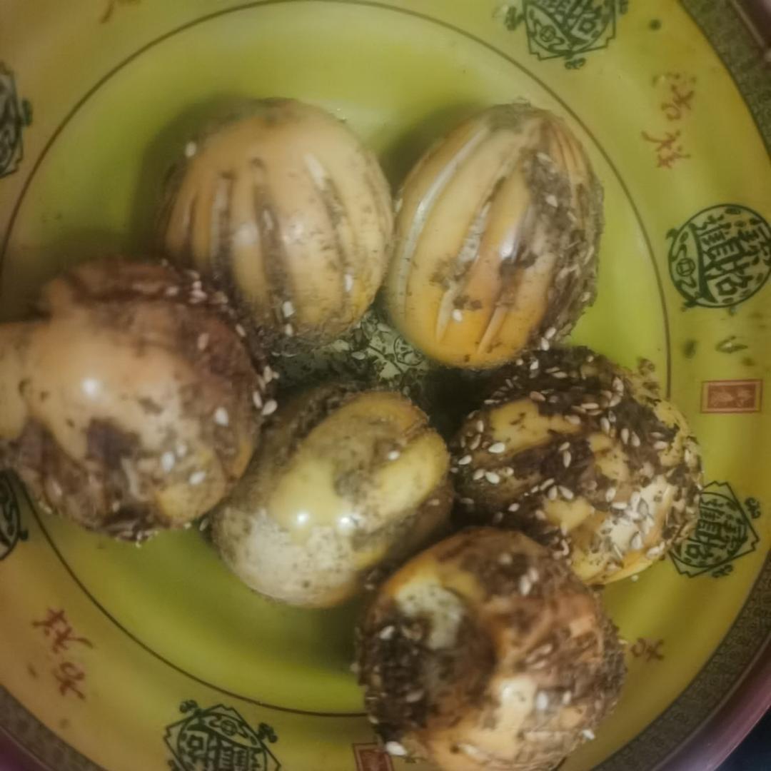 空气炸锅烤孜然鸡蛋