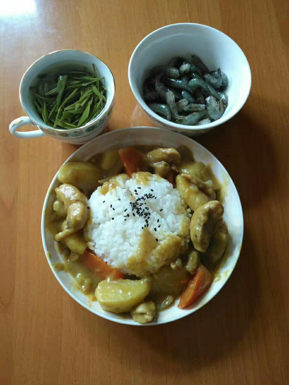 咖喱鸡肉饭