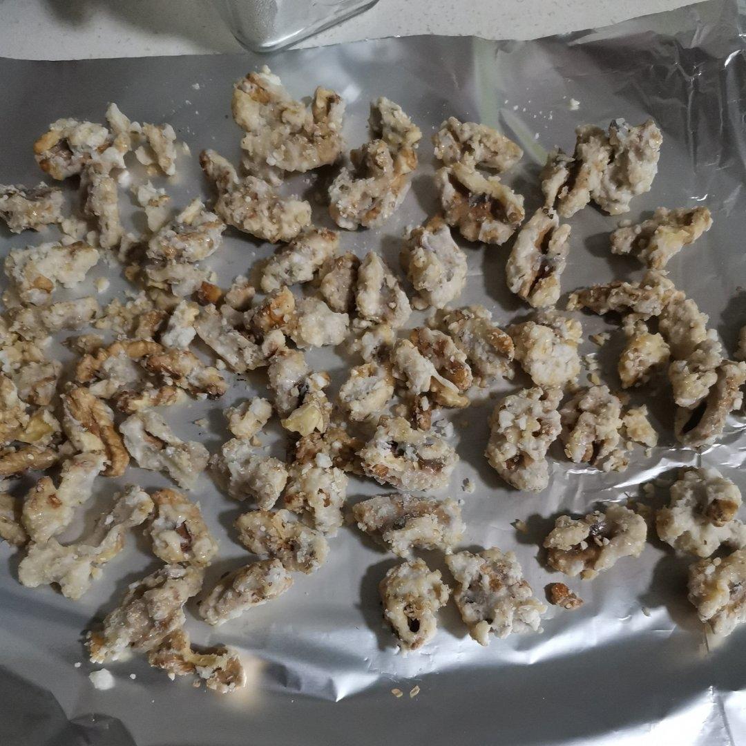 琥珀核桃仁，家庭熬糖小窍门，不翻砂不糊锅，不化不粘牙