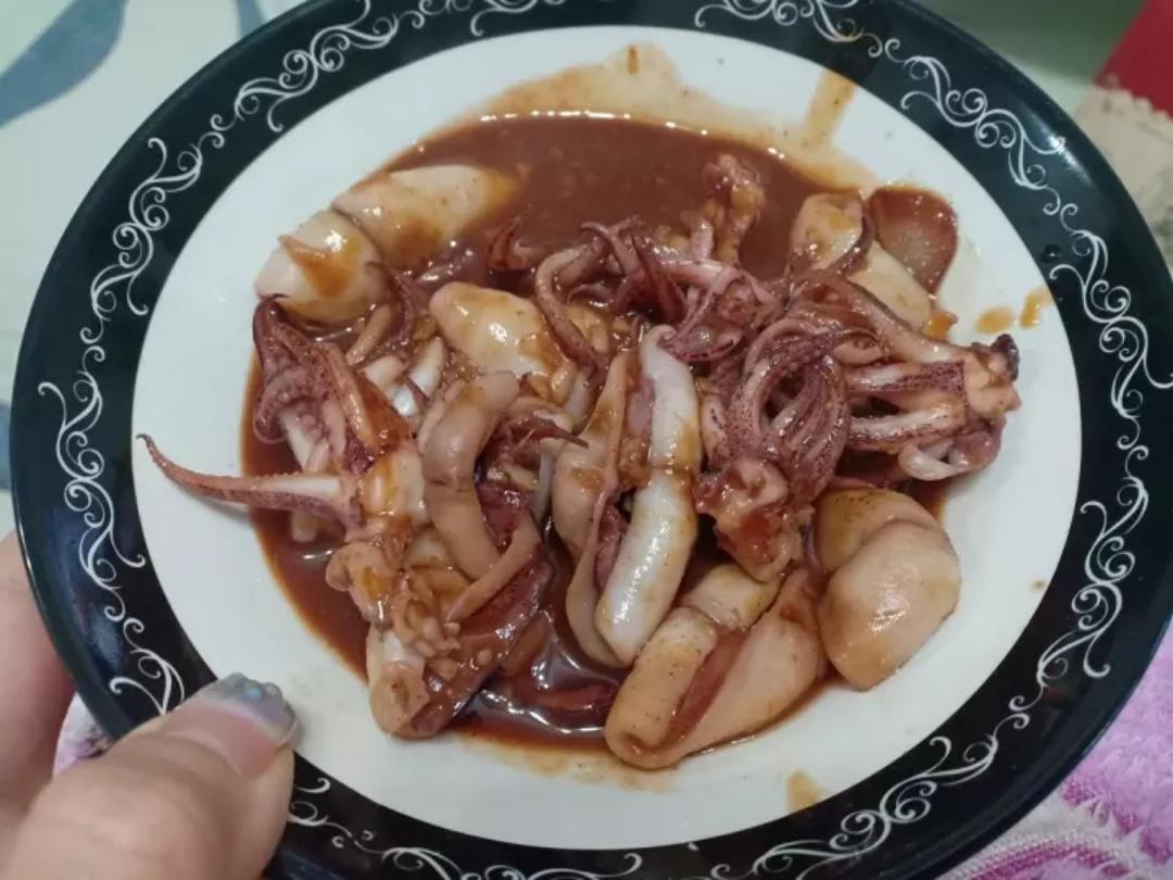 烤鱿鱼（烤箱版）秒杀铁板烧