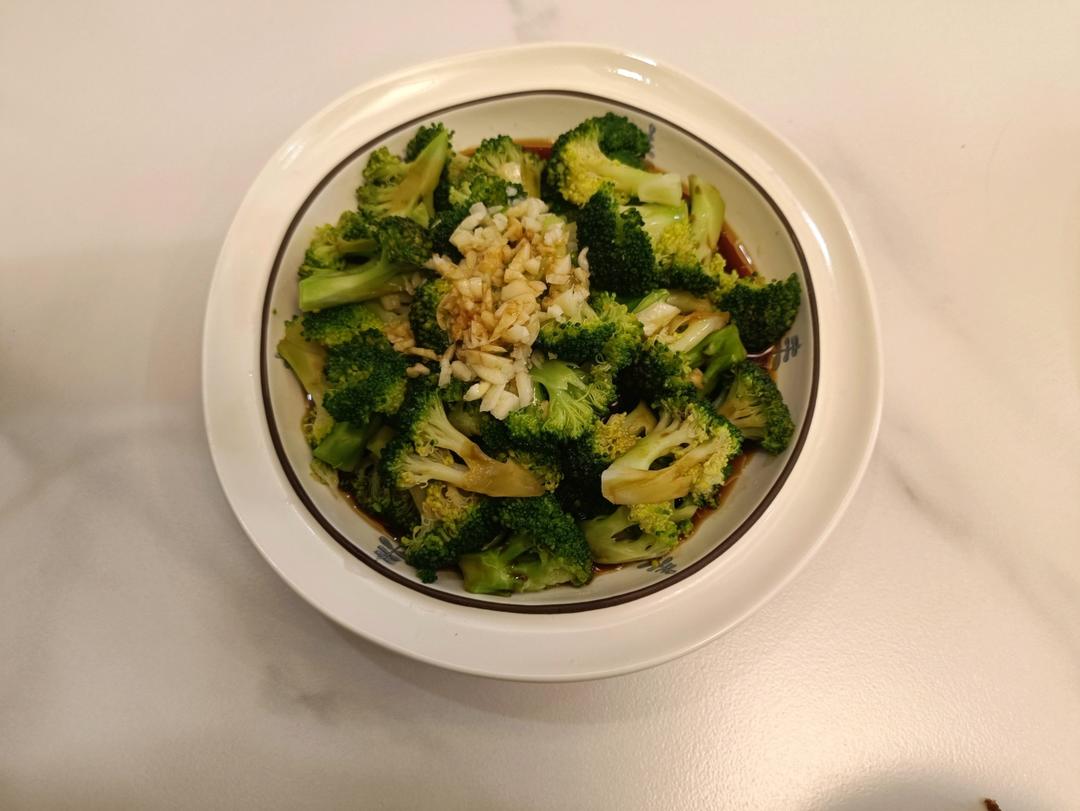 白灼西兰花