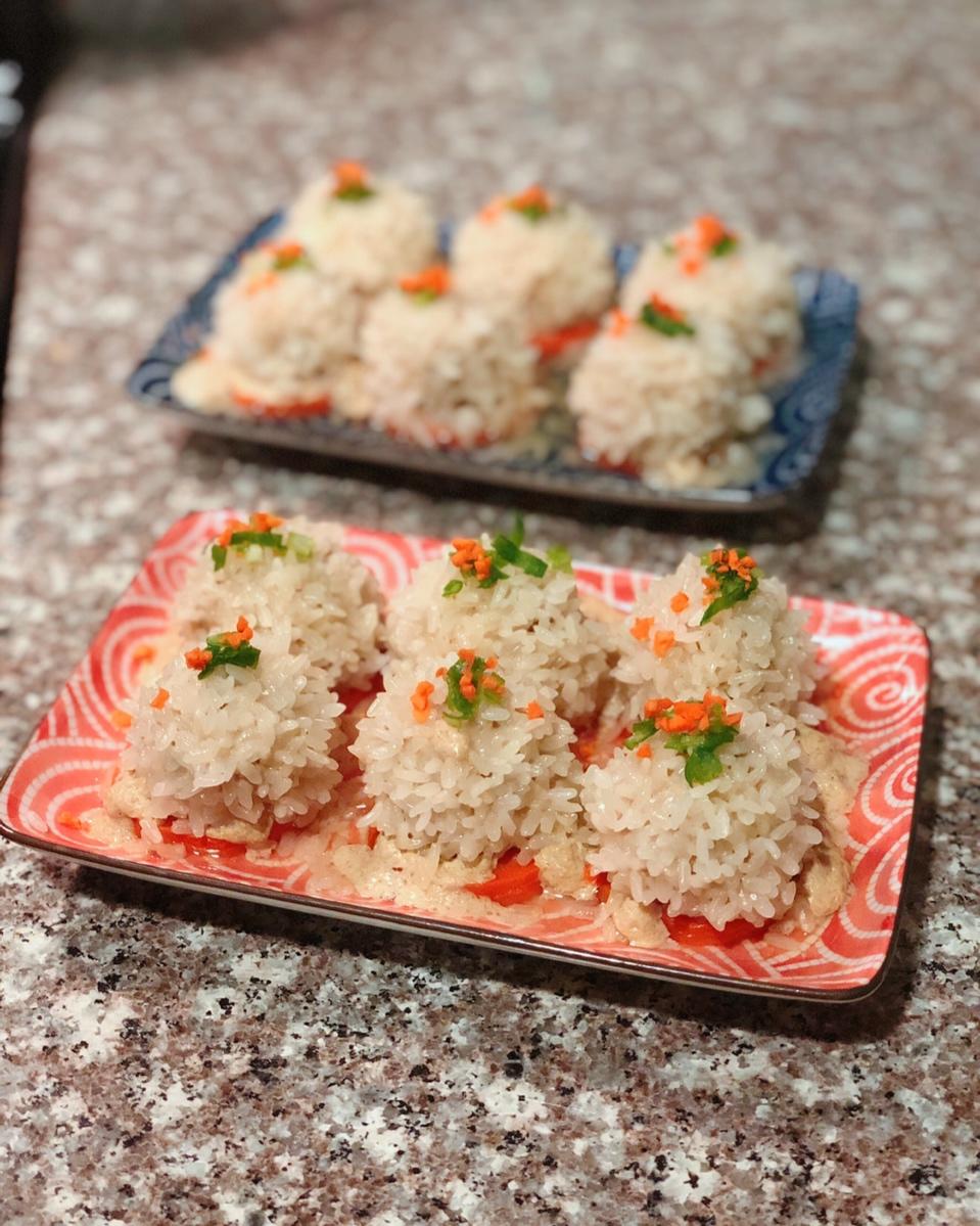 蒸糯米肉丸子