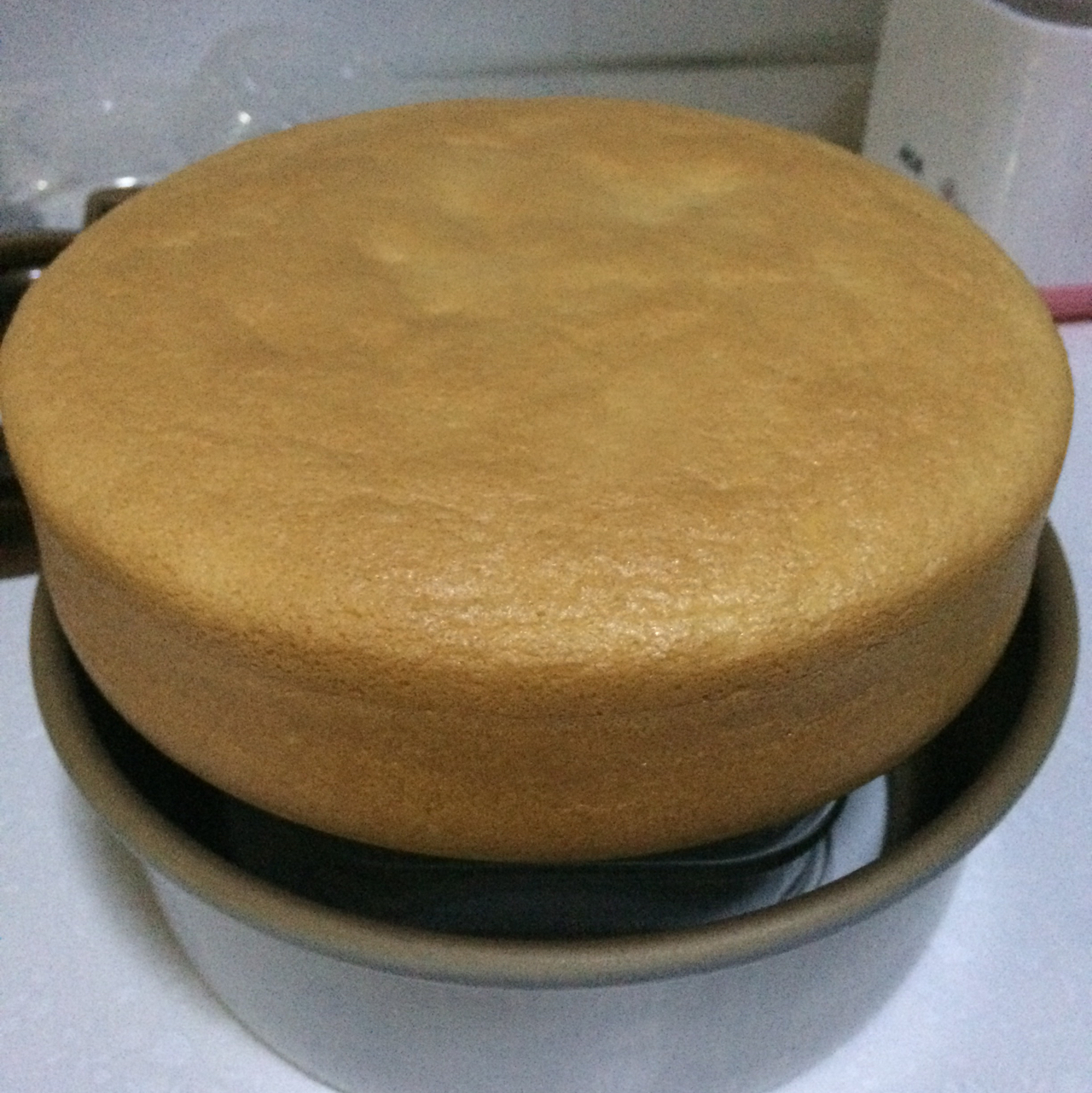 8寸戚风蛋糕（改良君之配方）#皮黑森林#