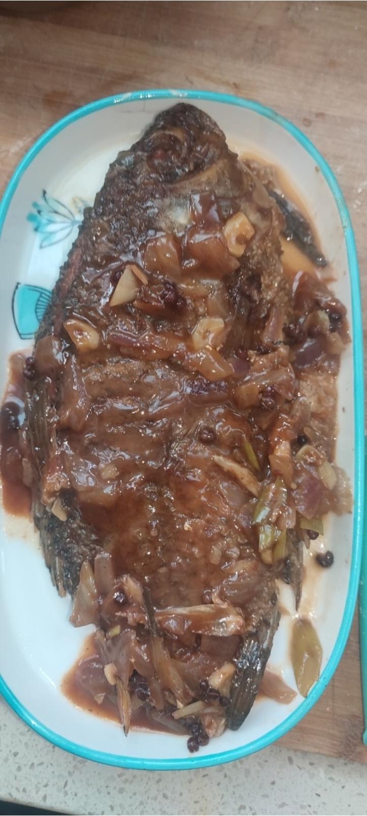 红烧罗非鱼