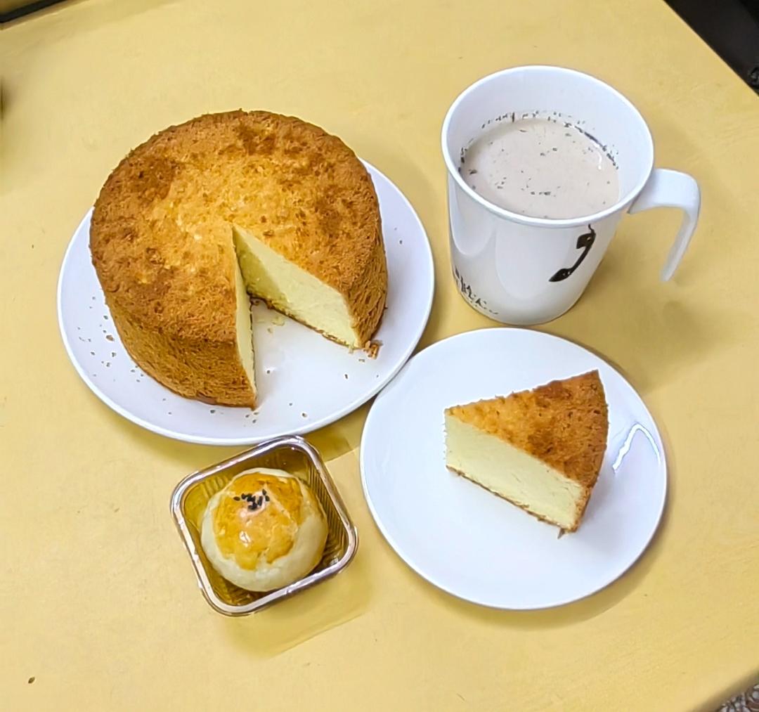 （青梅酱）戚风蛋糕