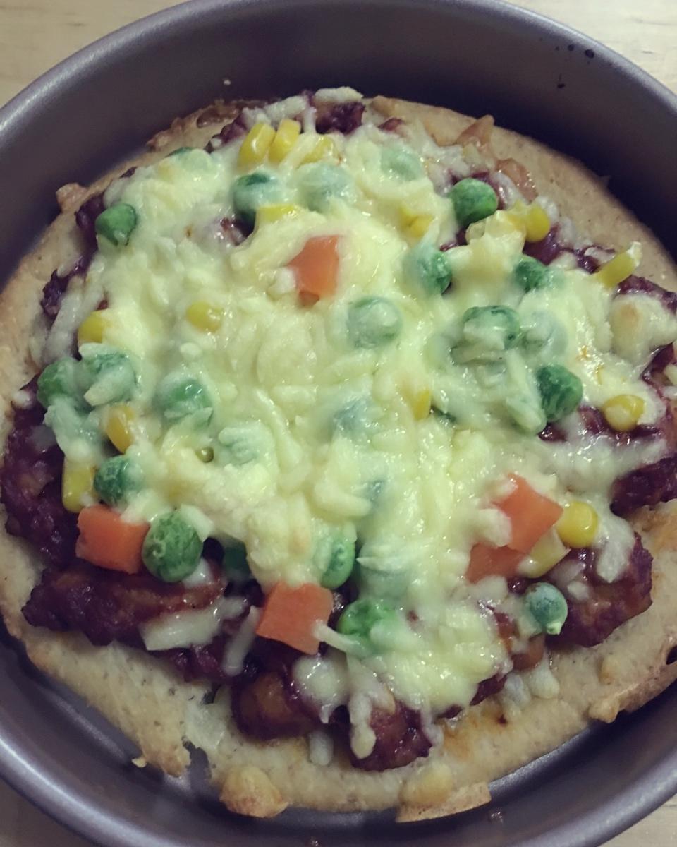 原香烧烤鸡肉比萨