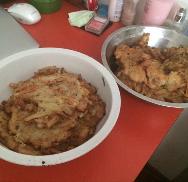 土豆洋葱煎饼