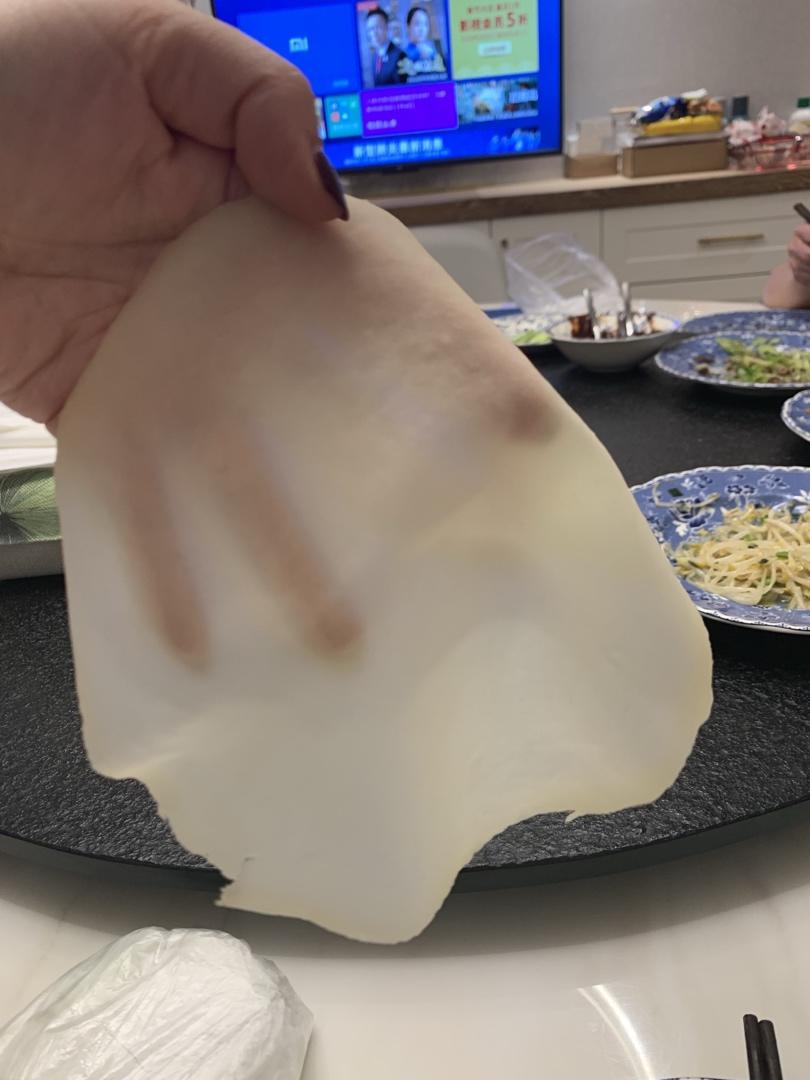 春饼 —薄如纸