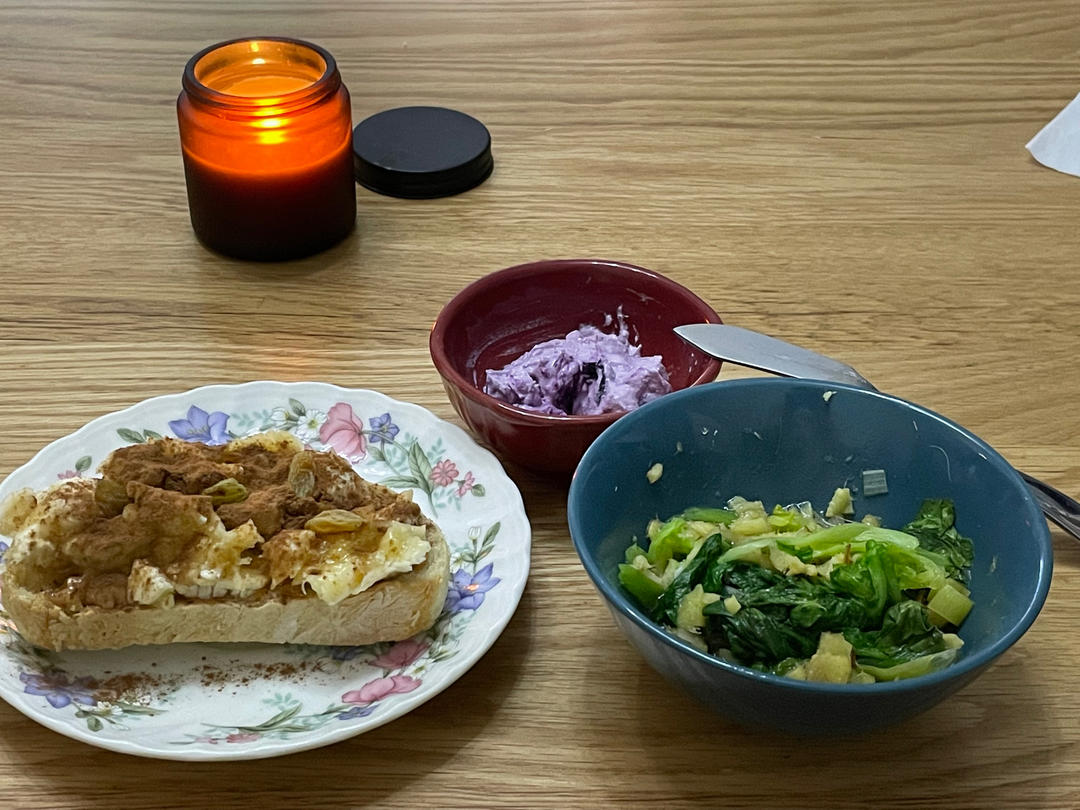 香蕉泥花生酱三明治（我的食欲稳定器）| 健康·三餐