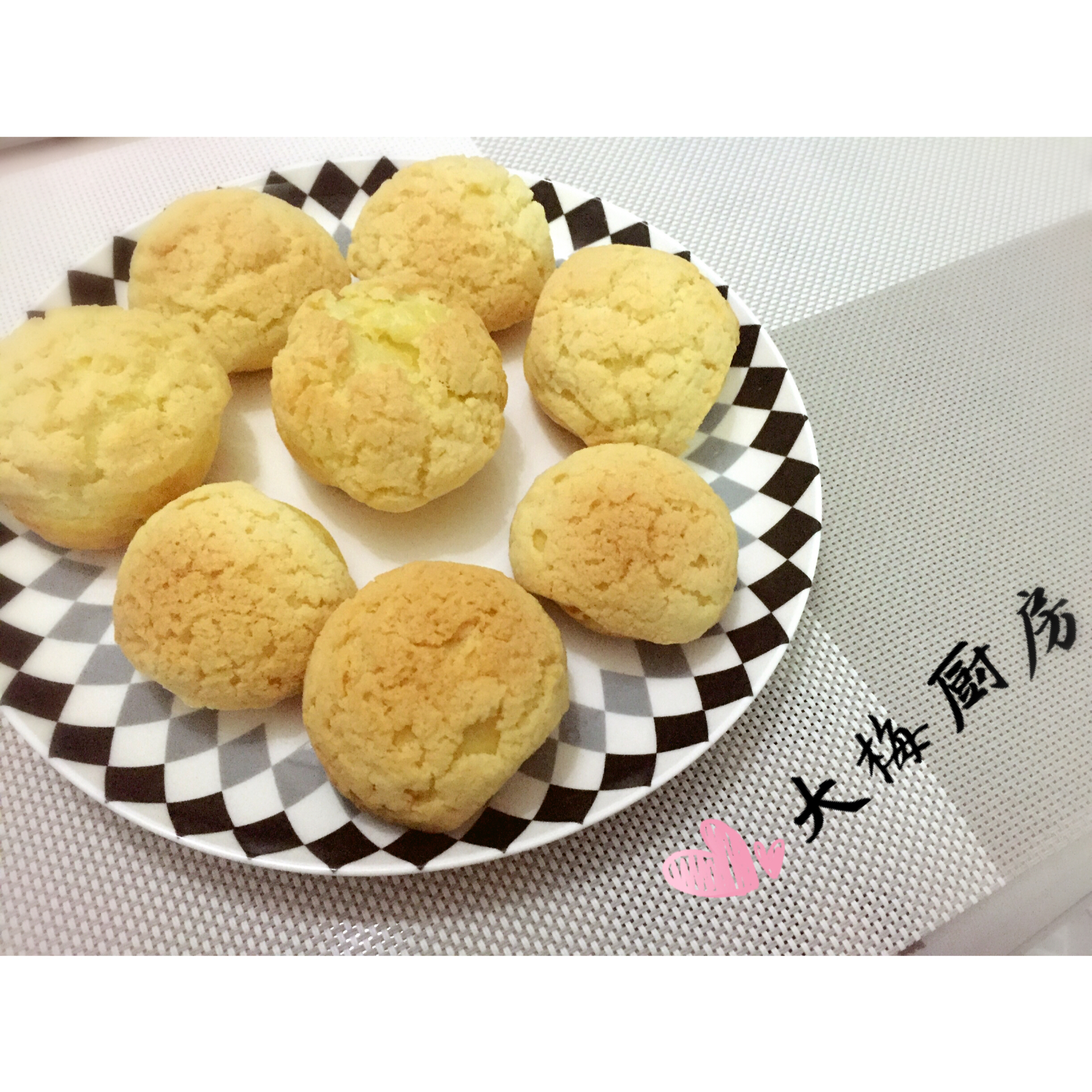 十分美味的酥皮泡芙