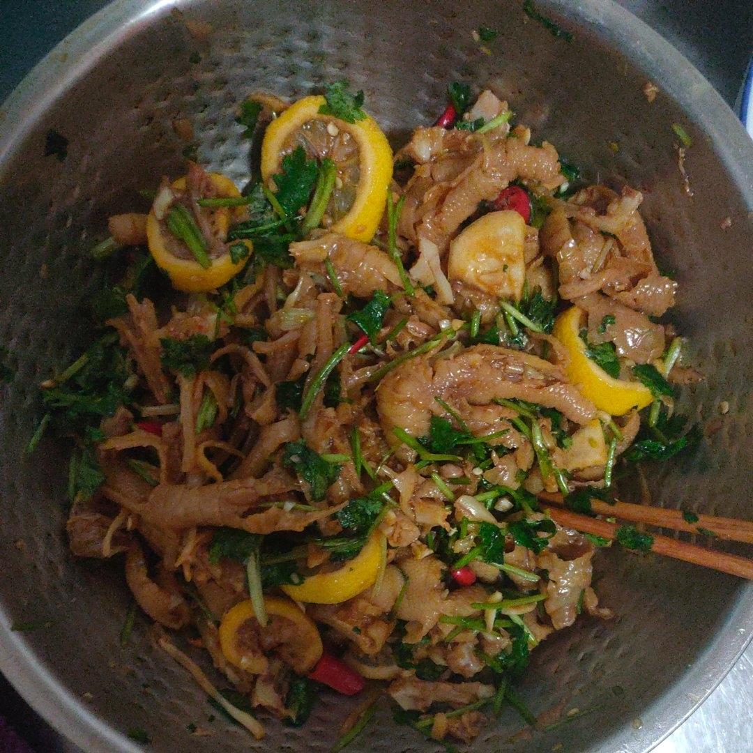 超简单的柠檬无骨鸡爪