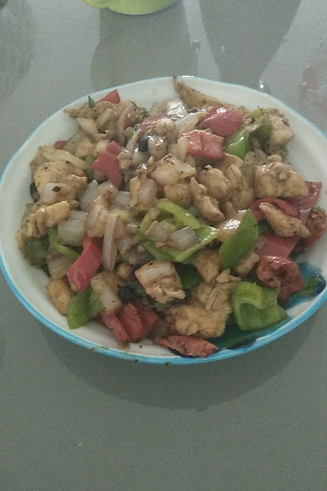豉椒鸡丁