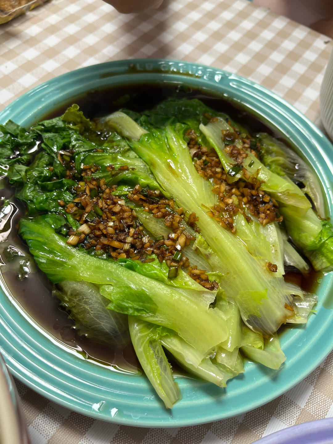 广式白灼生菜(酒店配方)