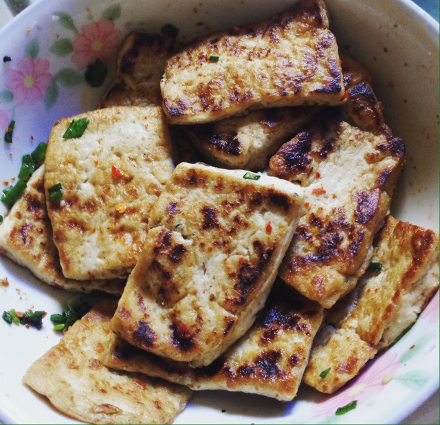 香辣铁板豆腐