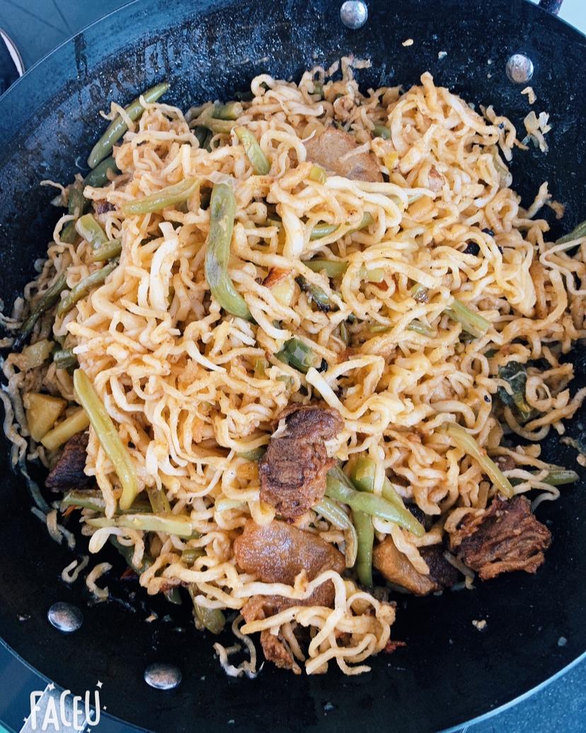 豆角焖面