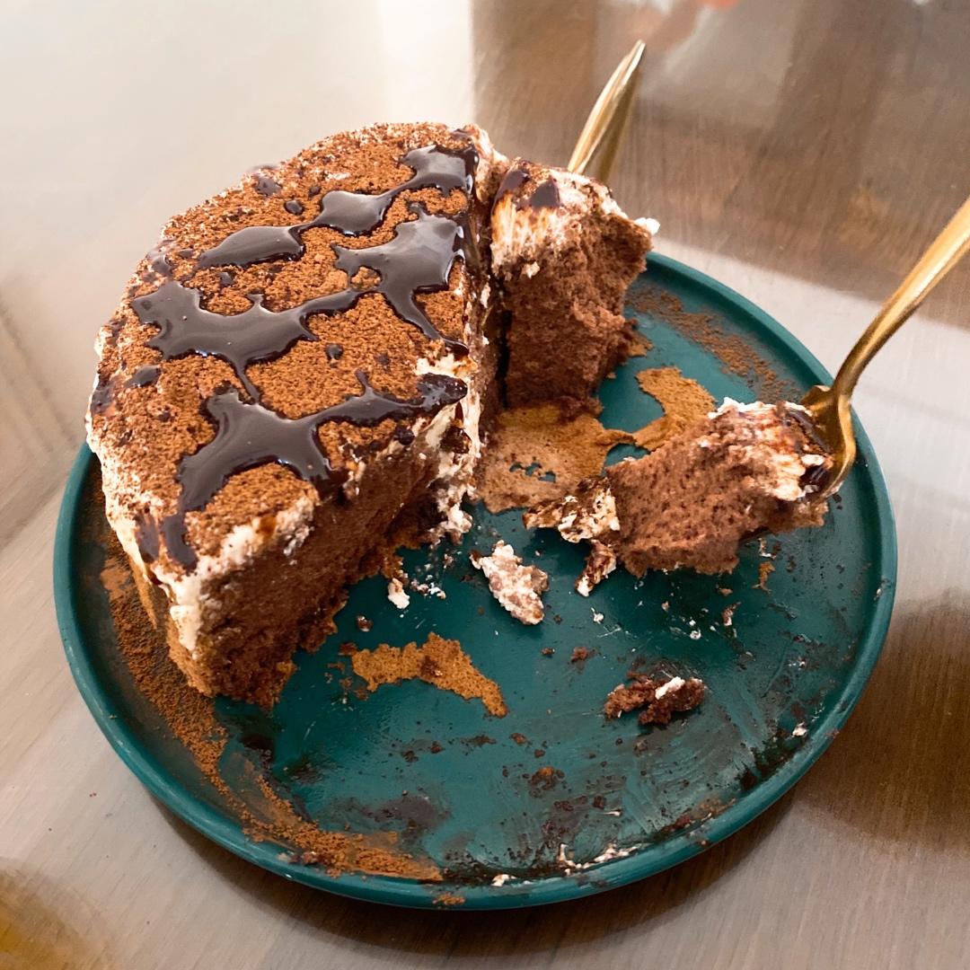 #视频教程#有灵魂的脏脏蛋糕，戚风生涯的巅峰之作，劣狐狐烘焙