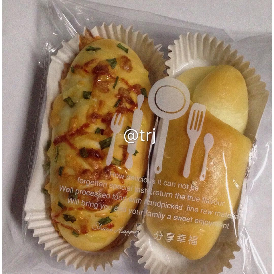 香葱芝士面包（一次发酵）