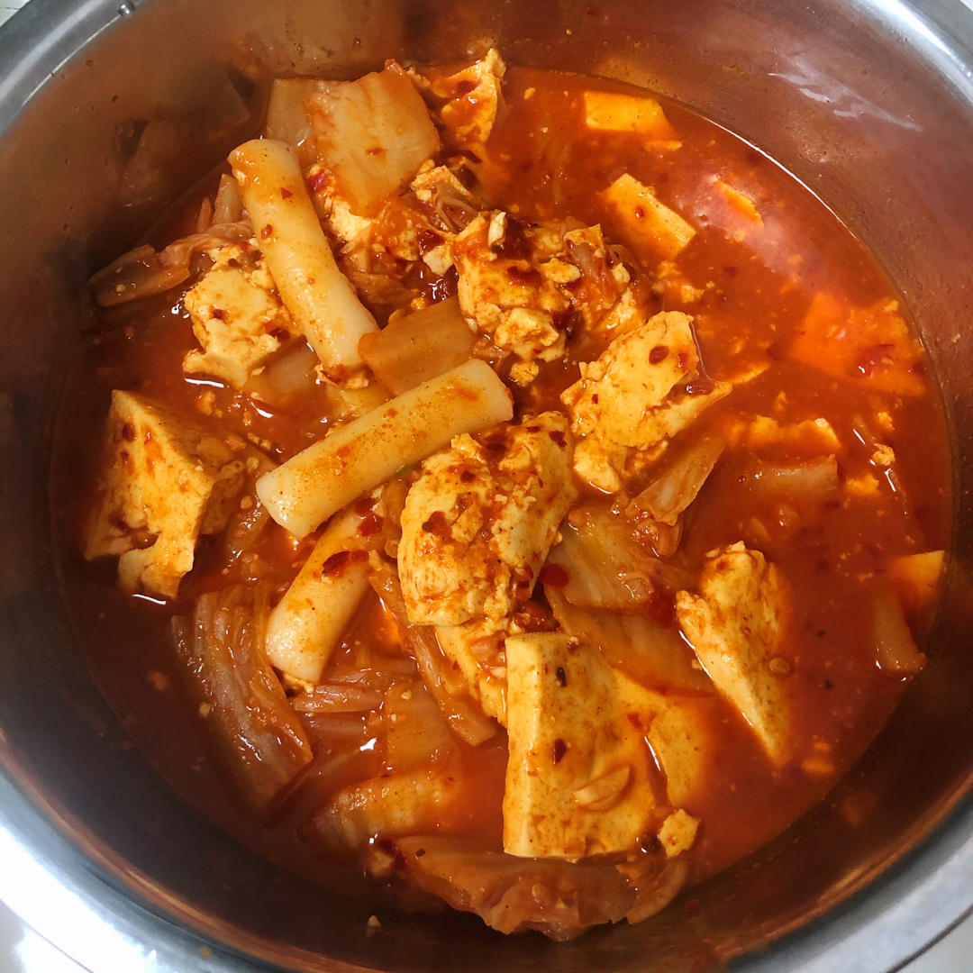 超简单好味的泡菜汤