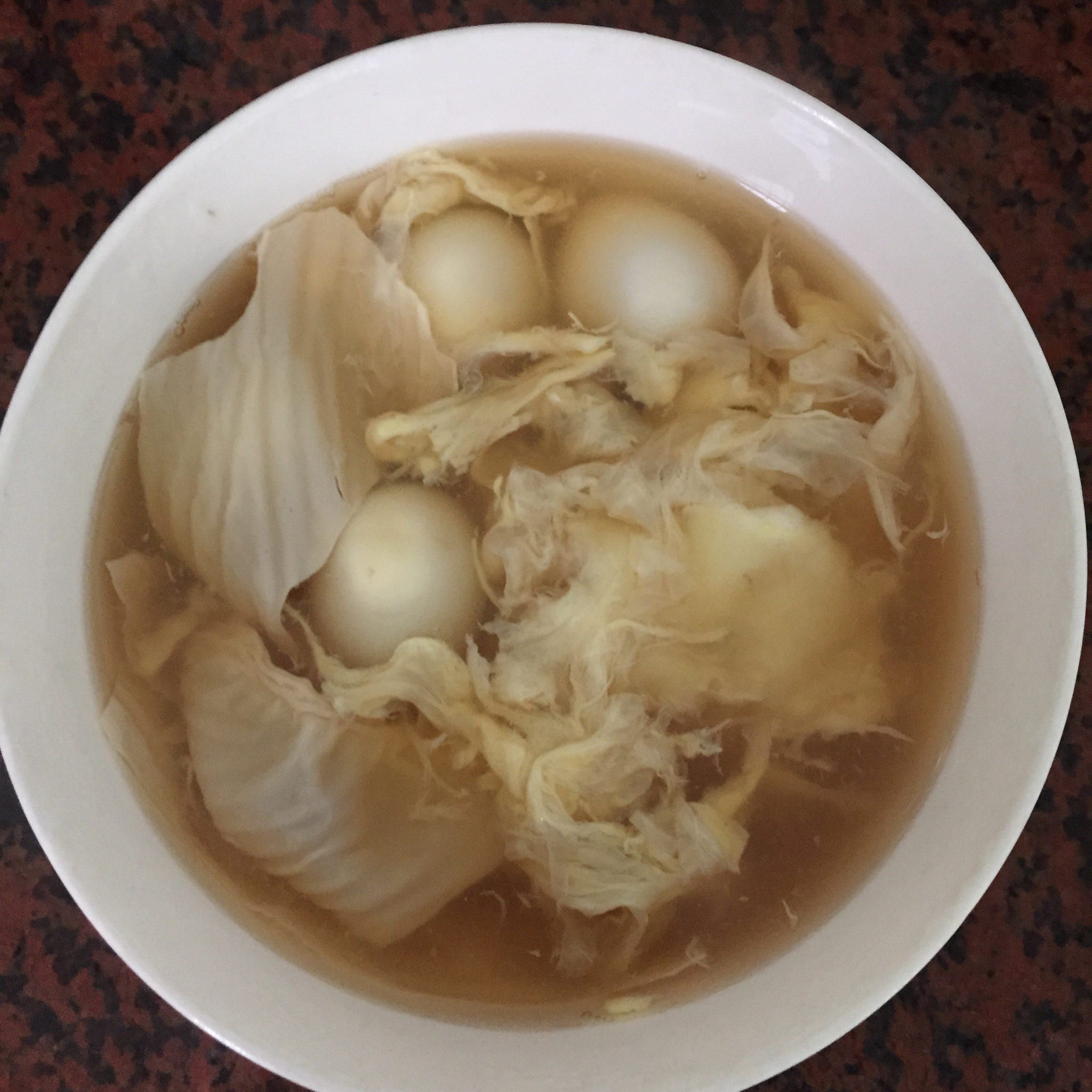 腐竹鸡蛋糖水