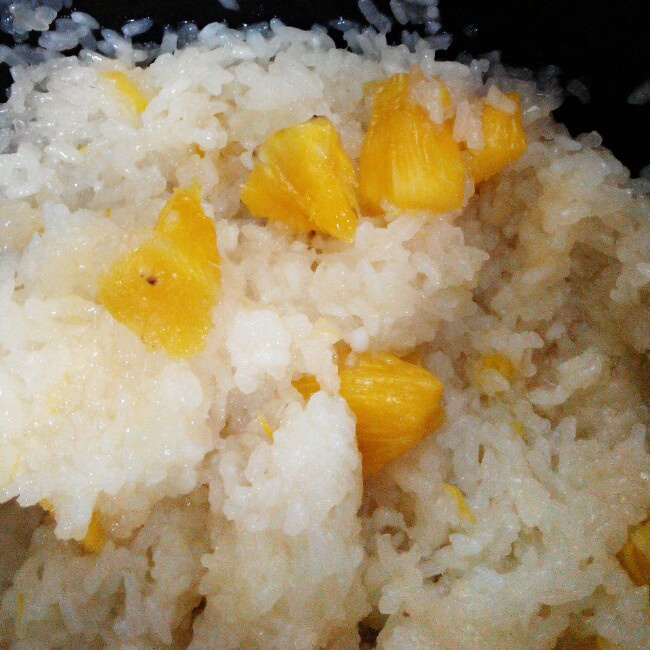 糯米菠萝饭
