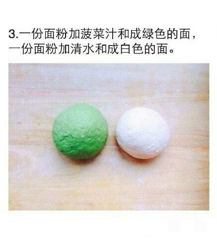 翡翠白菜饺子，美！简单易学！白皮水饺OUT~\(≧▽≦)/~啦啦啦的做法 步骤3