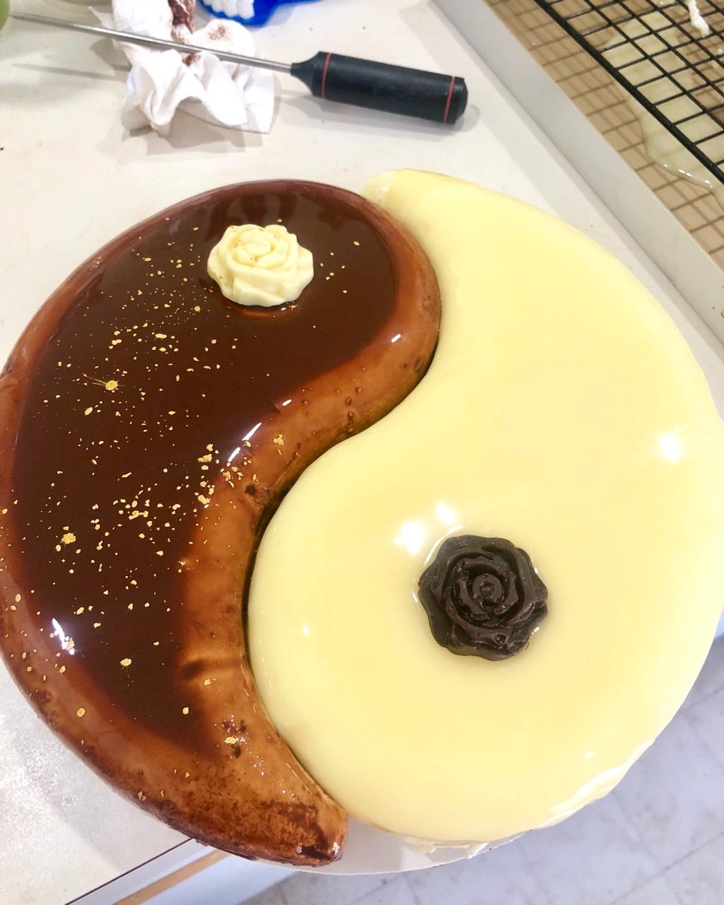 巧克力淋面慕斯