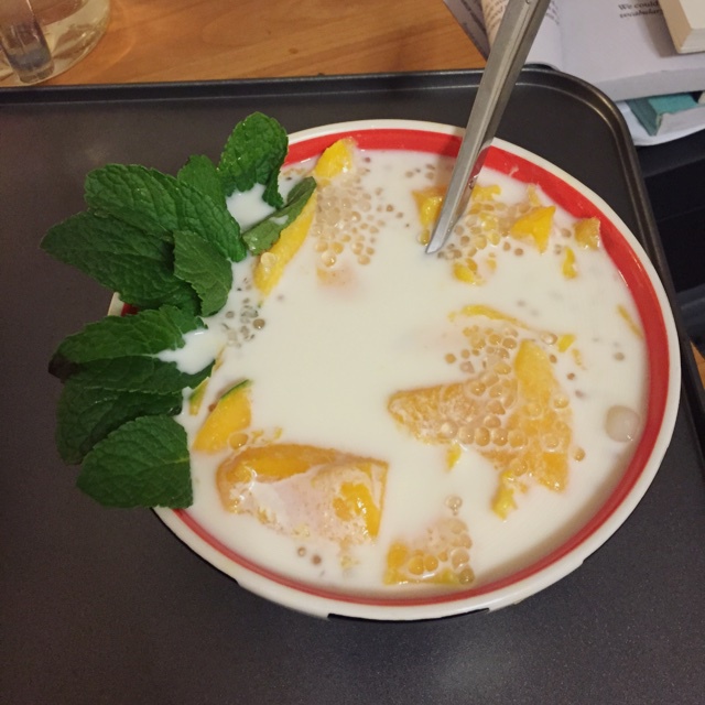 芒果椰汁西米露
