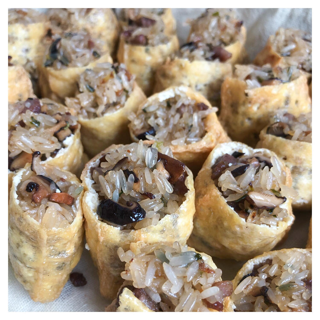 零基础的 广西 客家糯米豆腐酿