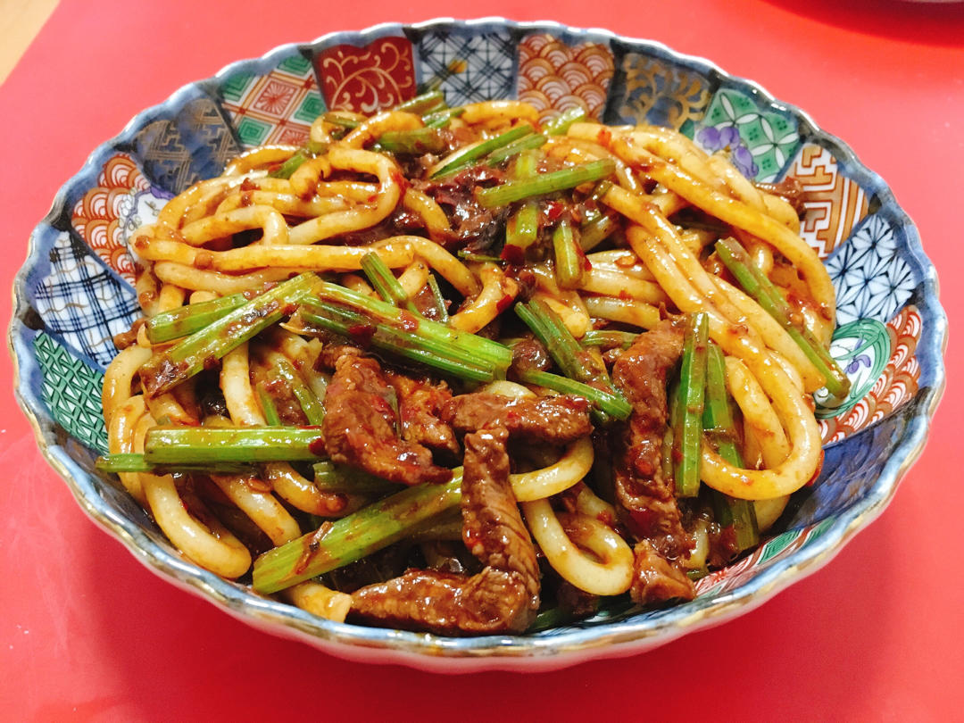 dk私房菜做的新疆炒米粉