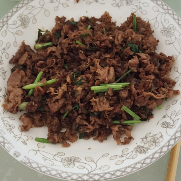 孜然羊肉片