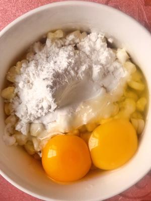 玉米烙（可甜可盐的鸡蛋玉米烙）的做法 步骤2