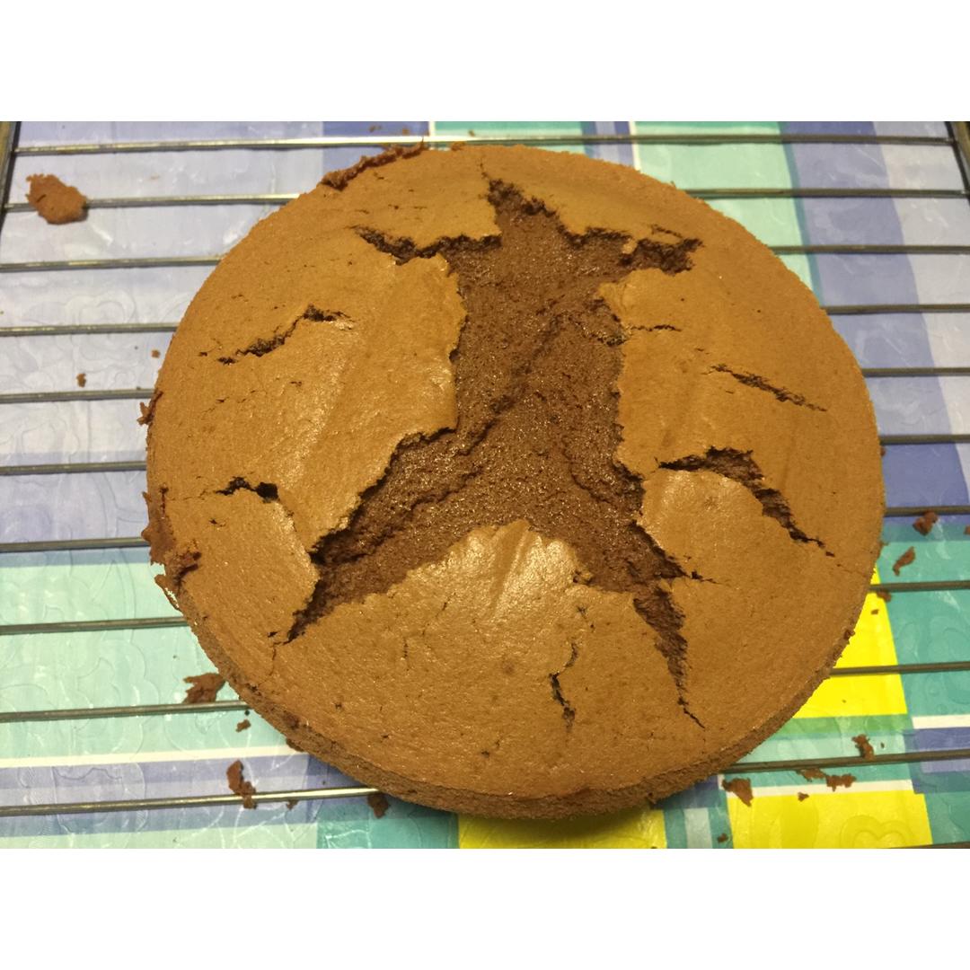 详细版！6寸巧克力戚风蛋糕，100%成功！