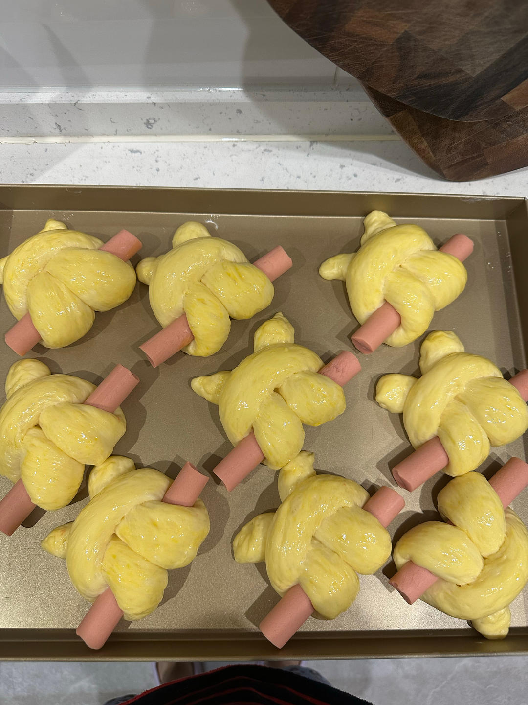 小兔子香肠面包（肠仔包，哄娃神器👶）