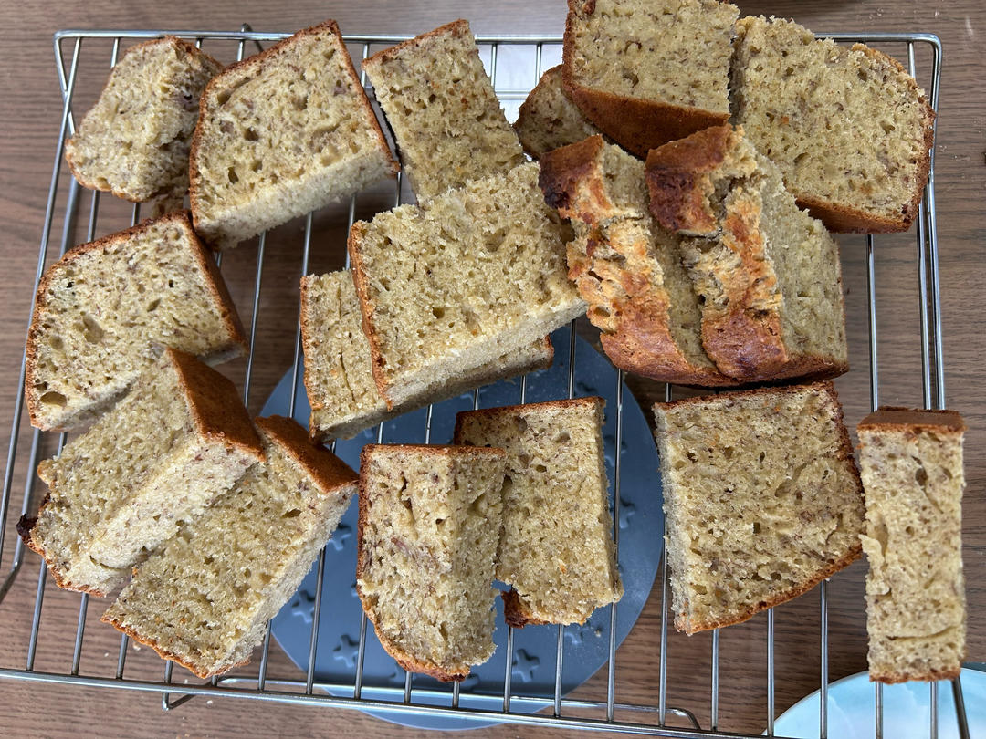 香蕉蛋糕 banana bread （非低糖）传统配方
