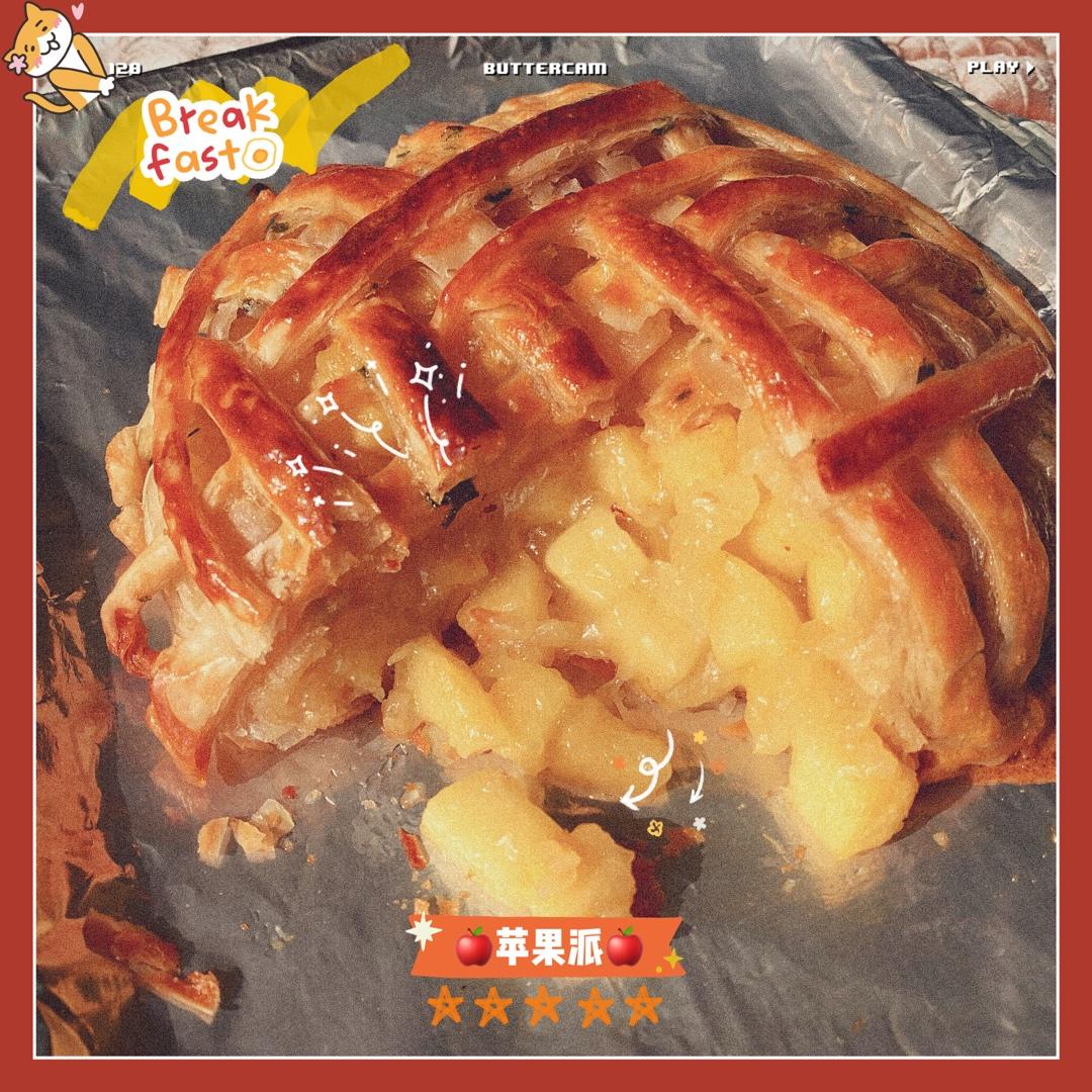 简易快手苹果派