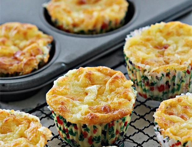 培根马铃薯玛芬[Bacon Potato Muffins]的做法