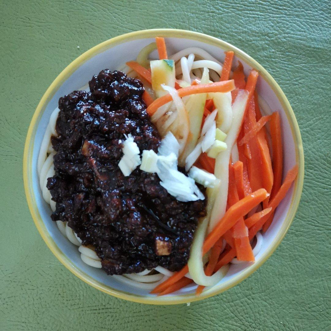 向往的生活黄磊同款多菜码炸酱面